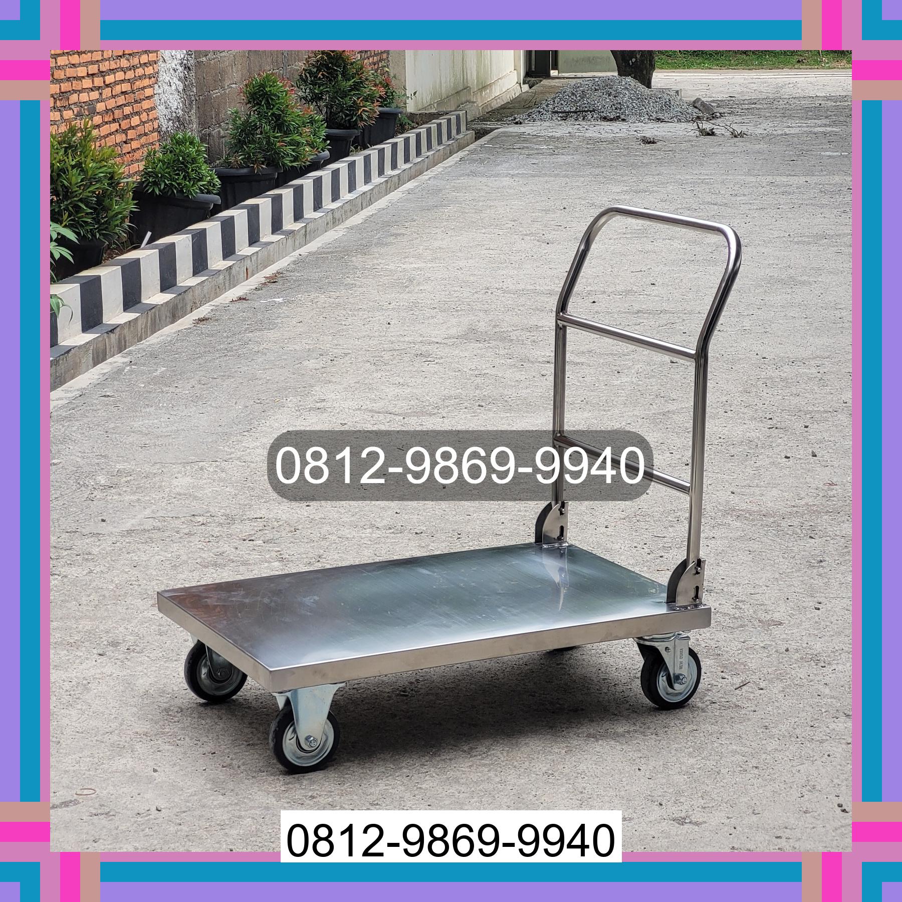 0812-9869-9940 Diskon Besar, Jual Handtruck Hand Truck 500 kgg & 300 kg | Troli Barang | Troli lipat | Troli angkut Pelepat Ilir