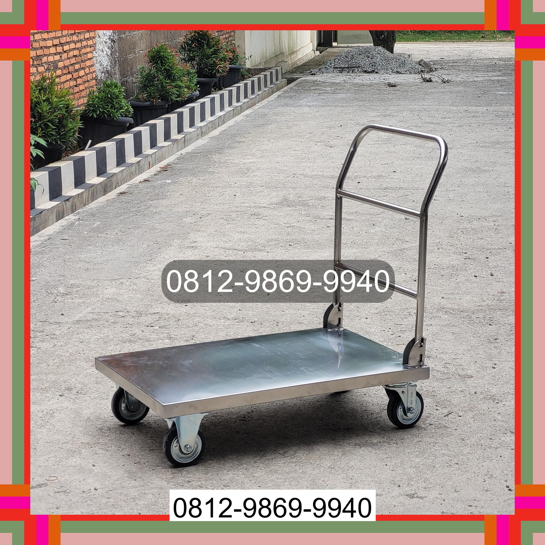 0812-9869-9940 Diskon Besar, Jual Handtruck Hand Truck 500 kgg & 300 kg | Troli Barang | Troli lipat | Troli angkut Pematang Sidamanik