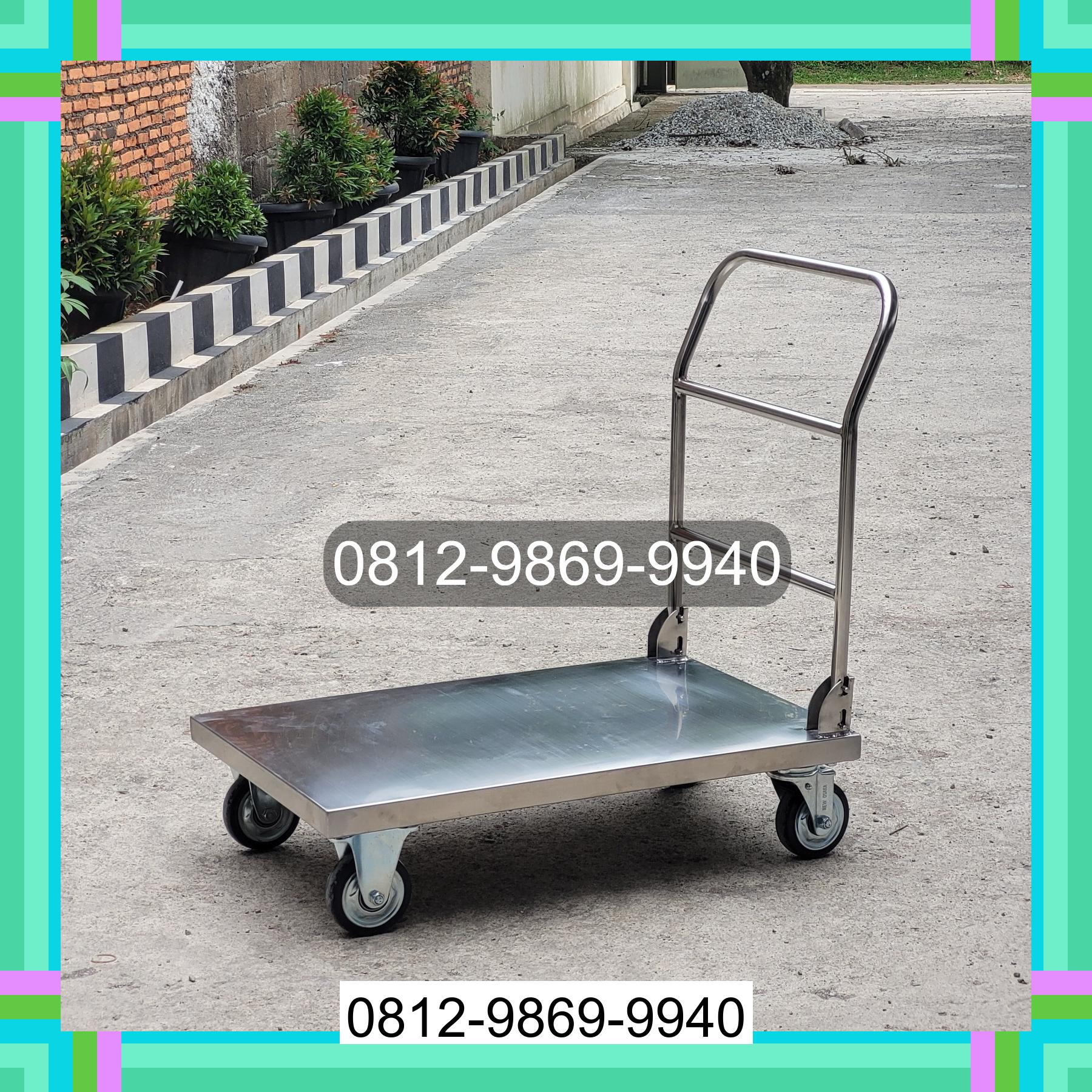 0812-9869-9940 Diskon Besar, Jual Handtruck Hand Truck 500 kgg & 300 kg | Troli Barang | Troli lipat | Troli angkut Pengkadan