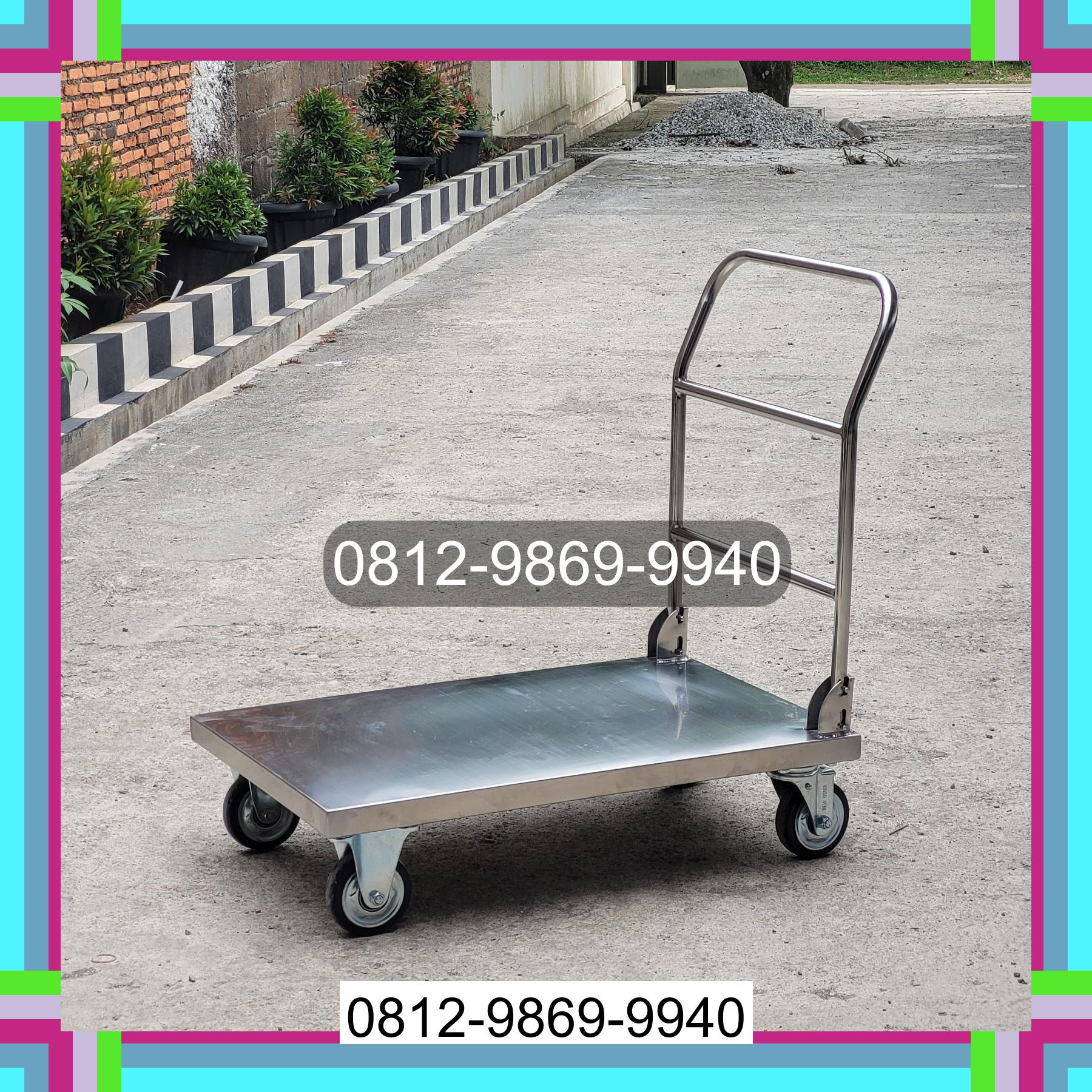 0812-9869-9940 Diskon Besar, Jual Handtruck Hand Truck 500 kgg & 300 kg | Troli Barang | Troli lipat | Troli angkut Peulimbang