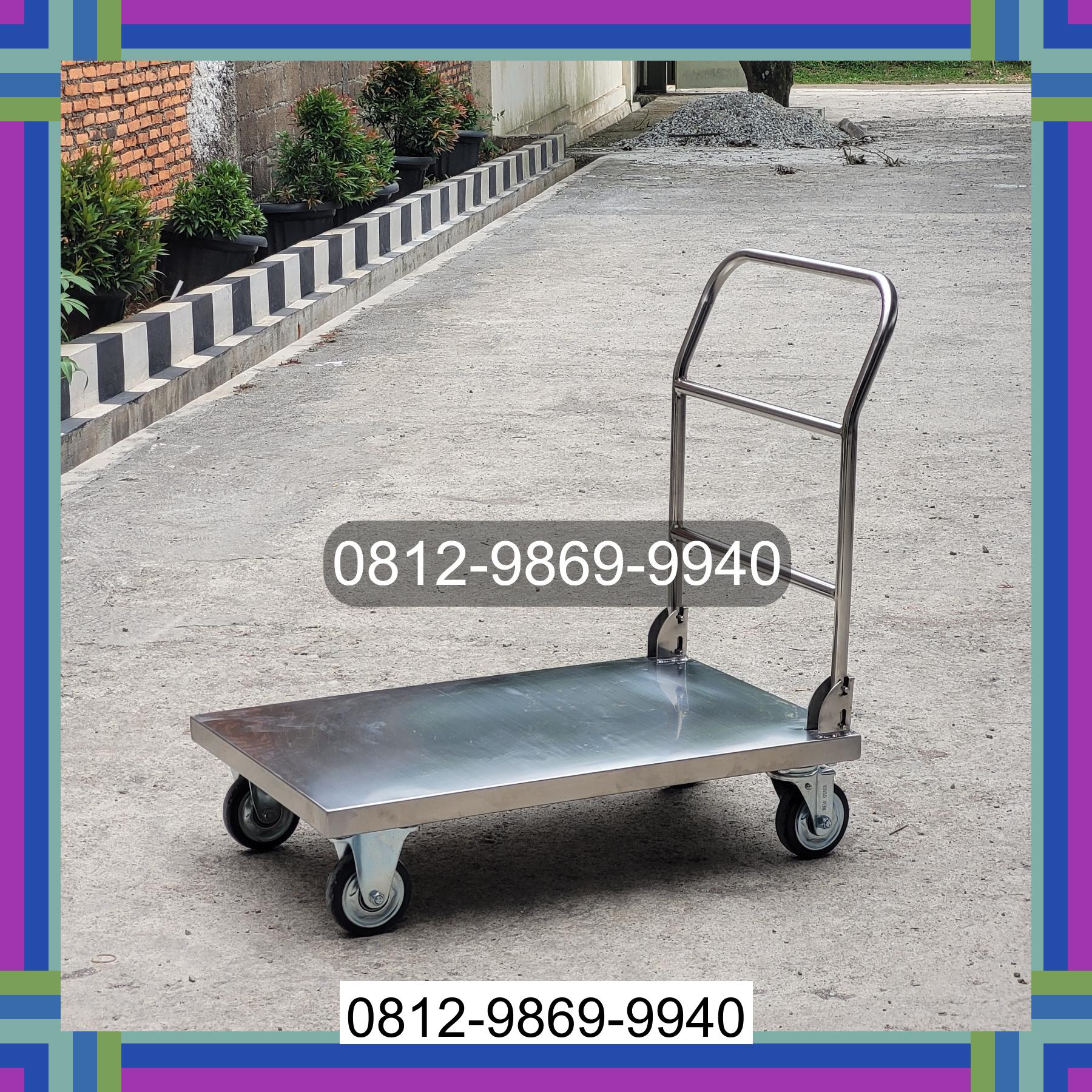 0812-9869-9940 Diskon Besar, Jual Handtruck Hand Truck 500 kgg & 300 kg | Troli Barang | Troli lipat | Troli angkut Pulau Pinang