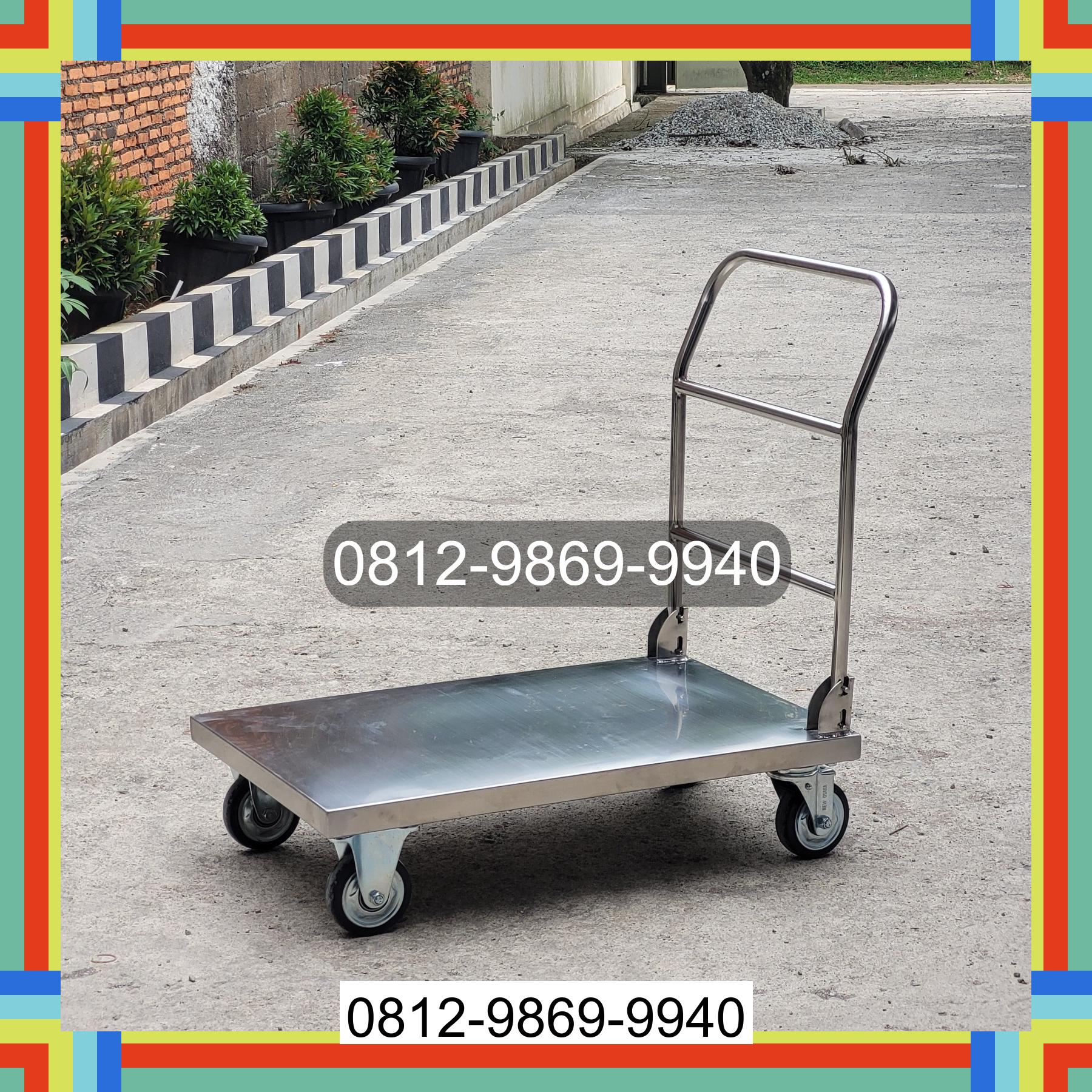 0812-9869-9940 Diskon Besar, Jual Handtruck Hand Truck 500 kgg & 300 kg | Troli Barang | Troli lipat | Troli angkut Puncak Sorik Marapi
