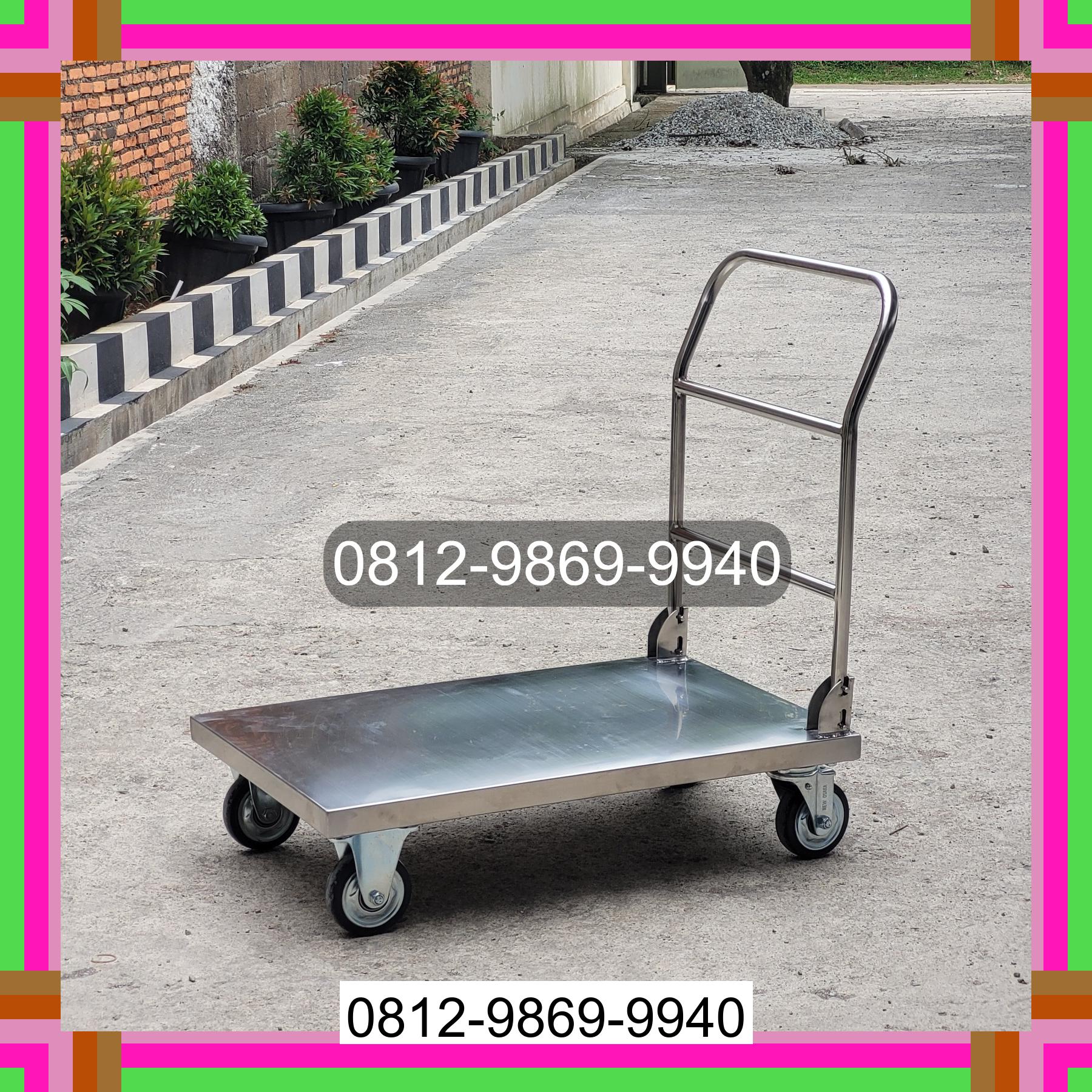 0812-9869-9940 Diskon Besar, Jual Handtruck Hand Truck 500 kgg & 300 kg | Troli Barang | Troli lipat | Troli angkut Rahuning