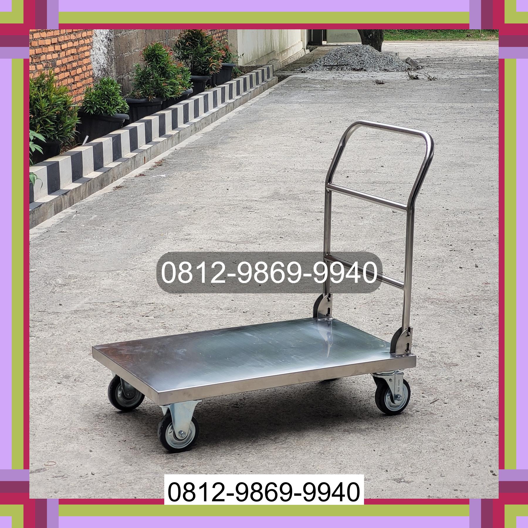 0812-9869-9940 Diskon Besar, Jual Handtruck Hand Truck 500 kgg & 300 kg | Troli Barang | Troli lipat | Troli angkut Raya