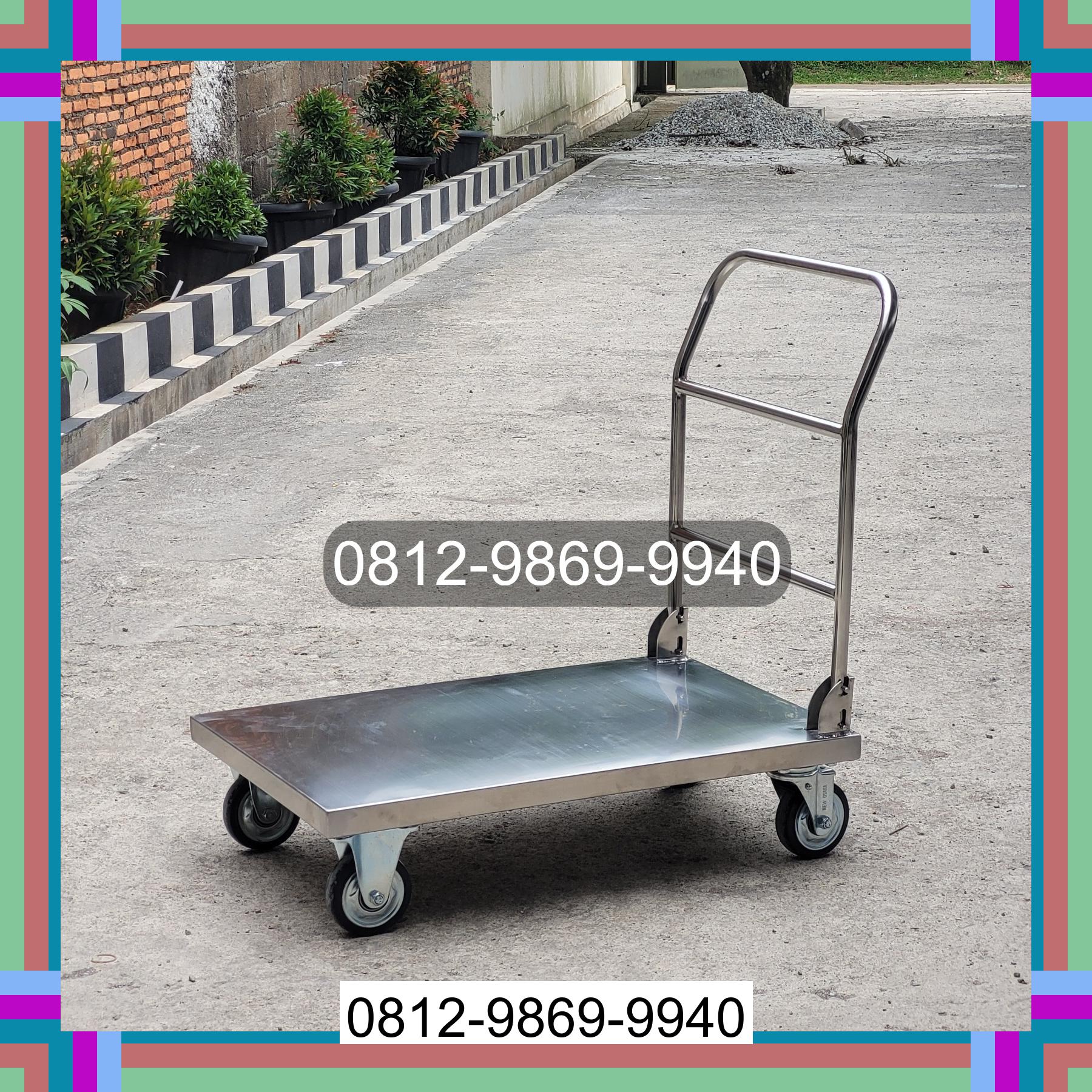 0812-9869-9940 Diskon Besar, Jual Handtruck Hand Truck 500 kgg & 300 kg | Troli Barang | Troli lipat | Troli angkut Saling
