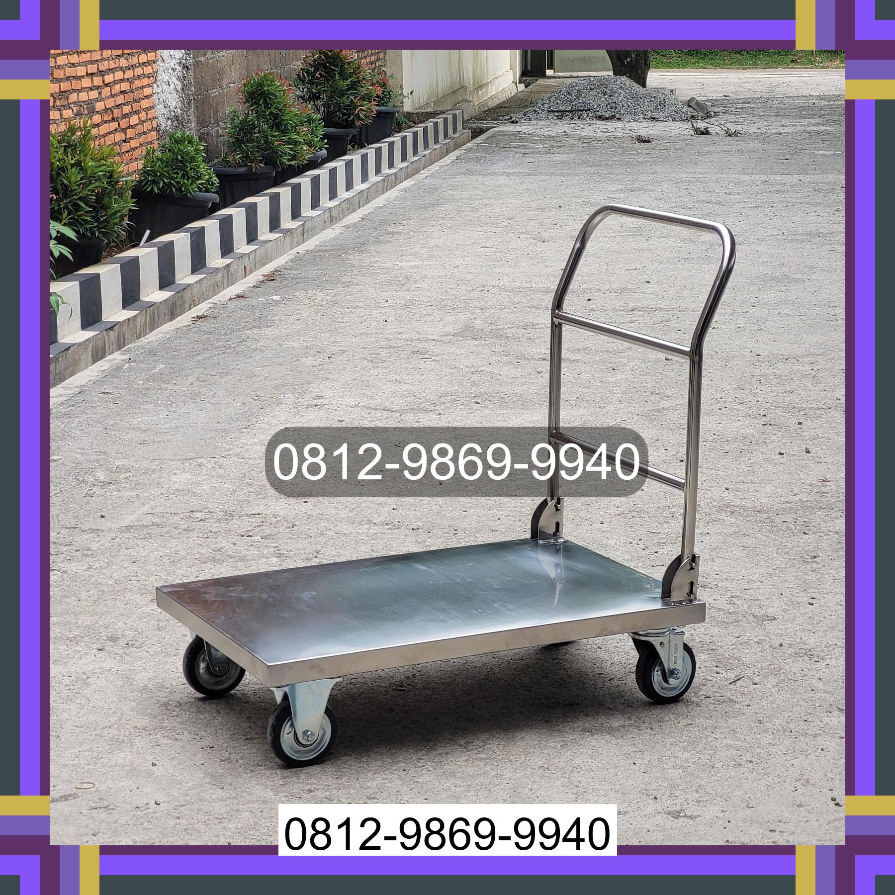 0812-9869-9940 Diskon Besar, Jual Handtruck Hand Truck 500 kgg & 300 kg | Troli Barang | Troli lipat | Troli angkut Semadam