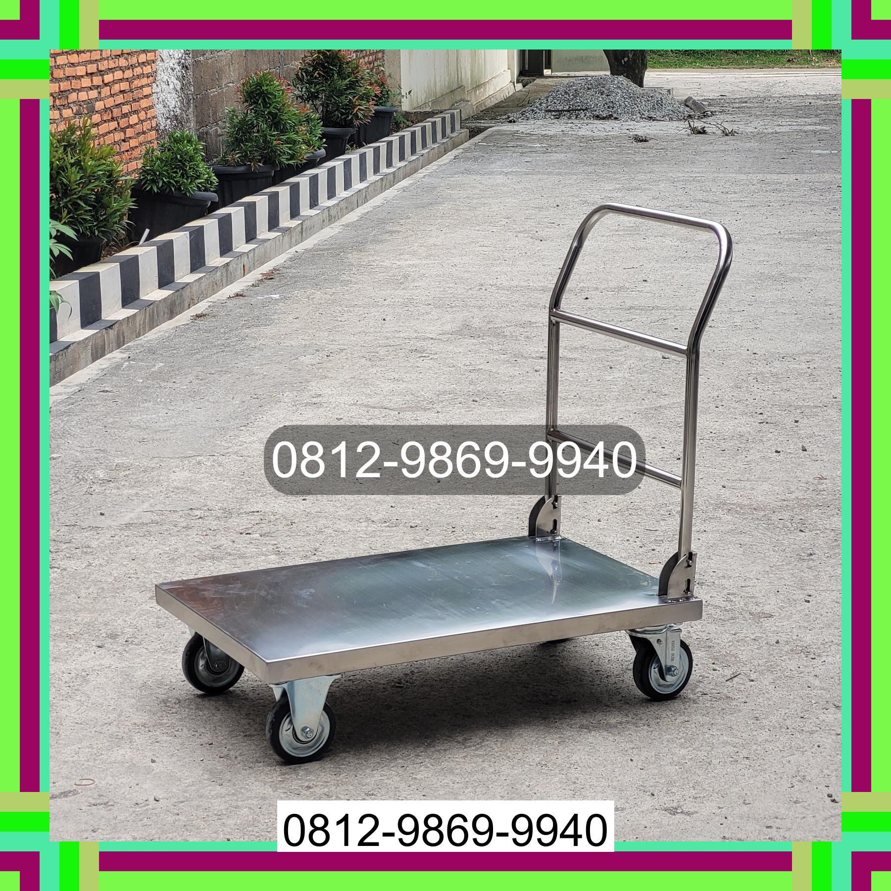 0812-9869-9940 Diskon Besar, Jual Handtruck Hand Truck 500 kgg & 300 kg | Troli Barang | Troli lipat | Troli angkut Serbajadi
