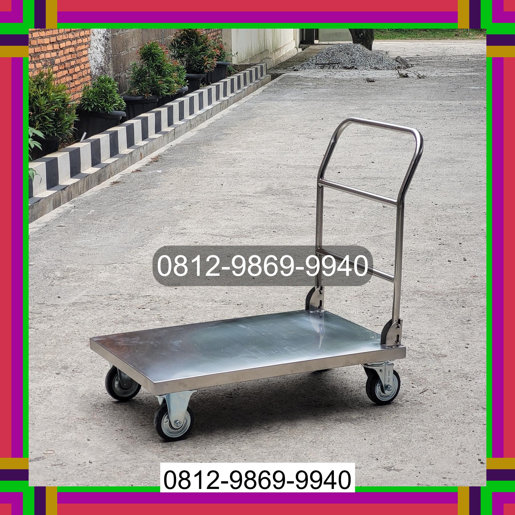 0812-9869-9940 Diskon Besar, Jual Handtruck Hand Truck 500 kgg & 300 kg | Troli Barang | Troli lipat | Troli angkut Seunuddon