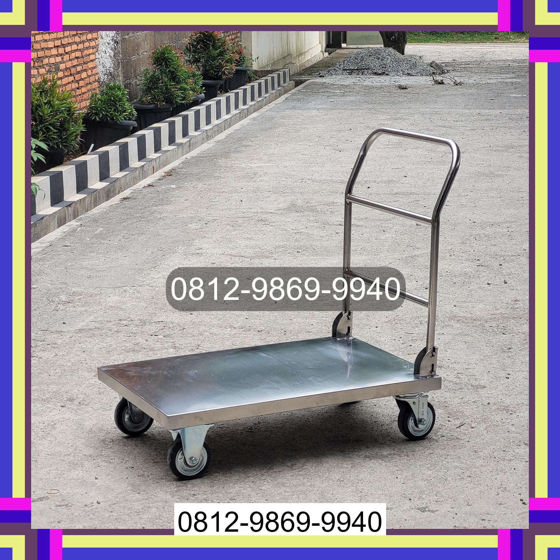 0812-9869-9940 Diskon Besar, Jual Handtruck Hand Truck 500 kgg & 300 kg | Troli Barang | Troli lipat | Troli angkut Sidamulih