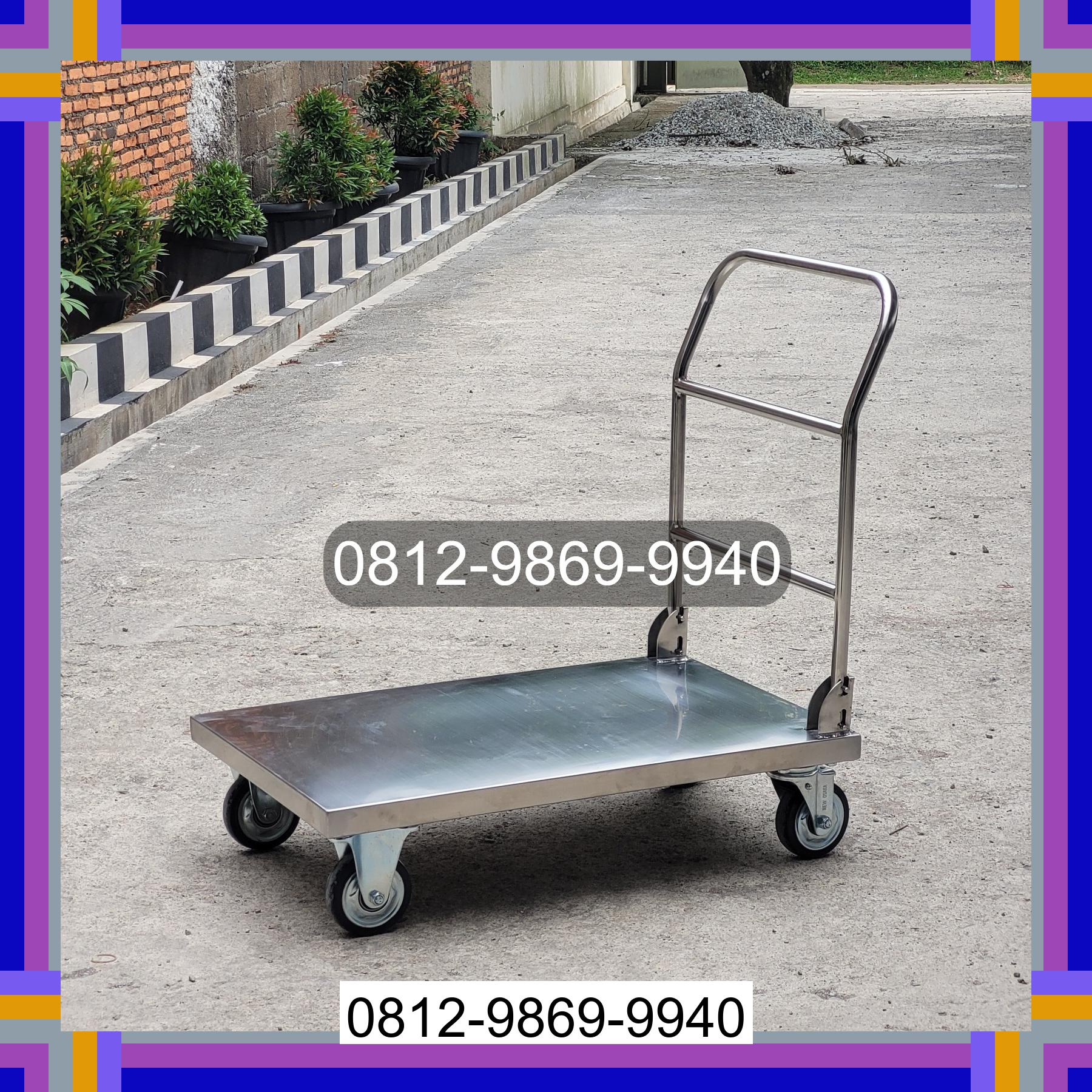 0812-9869-9940 Diskon Besar, Jual Handtruck Hand Truck 500 kgg & 300 kg | Troli Barang | Troli lipat | Troli angkut Sidoarjo