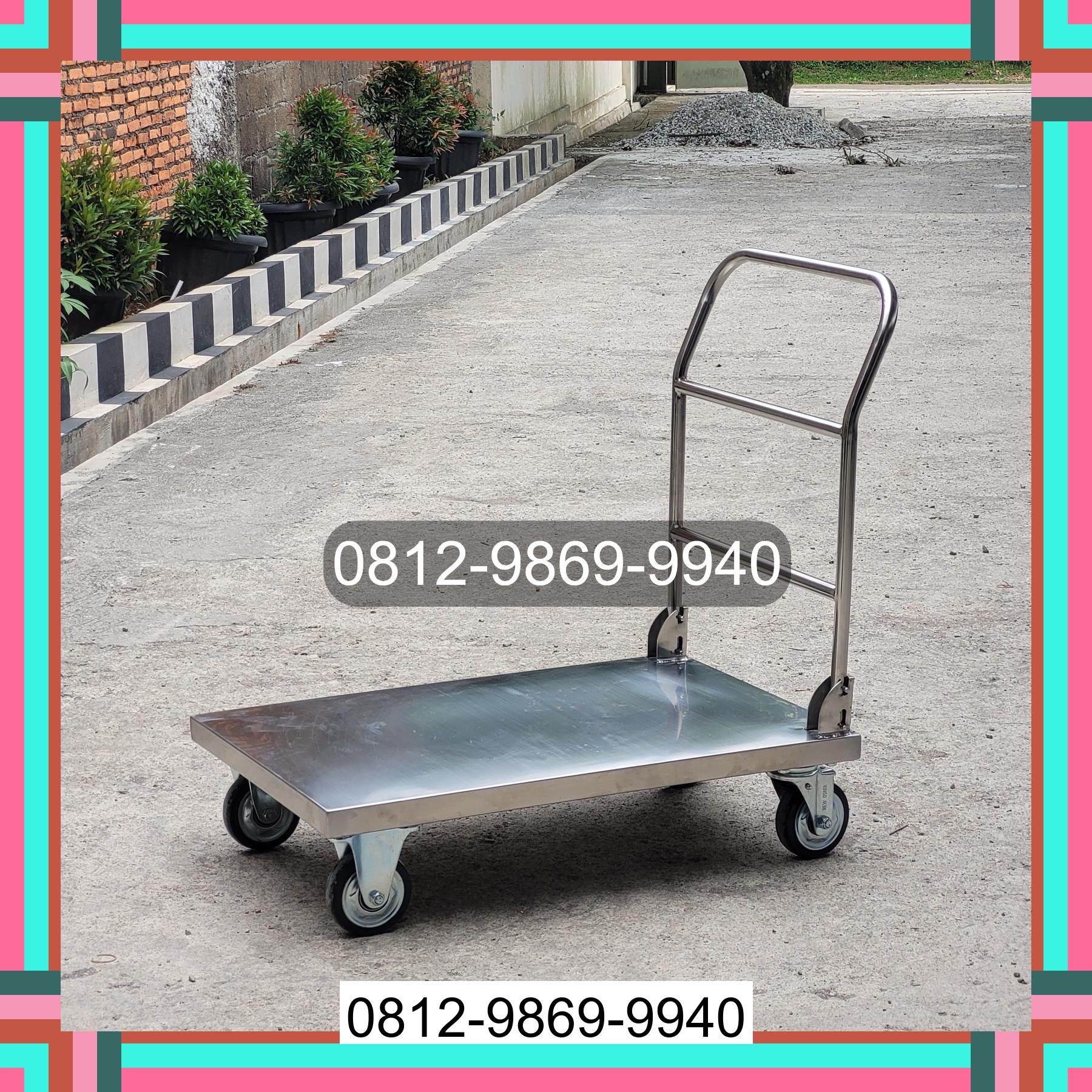 0812-9869-9940 Diskon Besar, Jual Handtruck Hand Truck 500 kgg & 300 kg | Troli Barang | Troli lipat | Troli angkut Sipirok