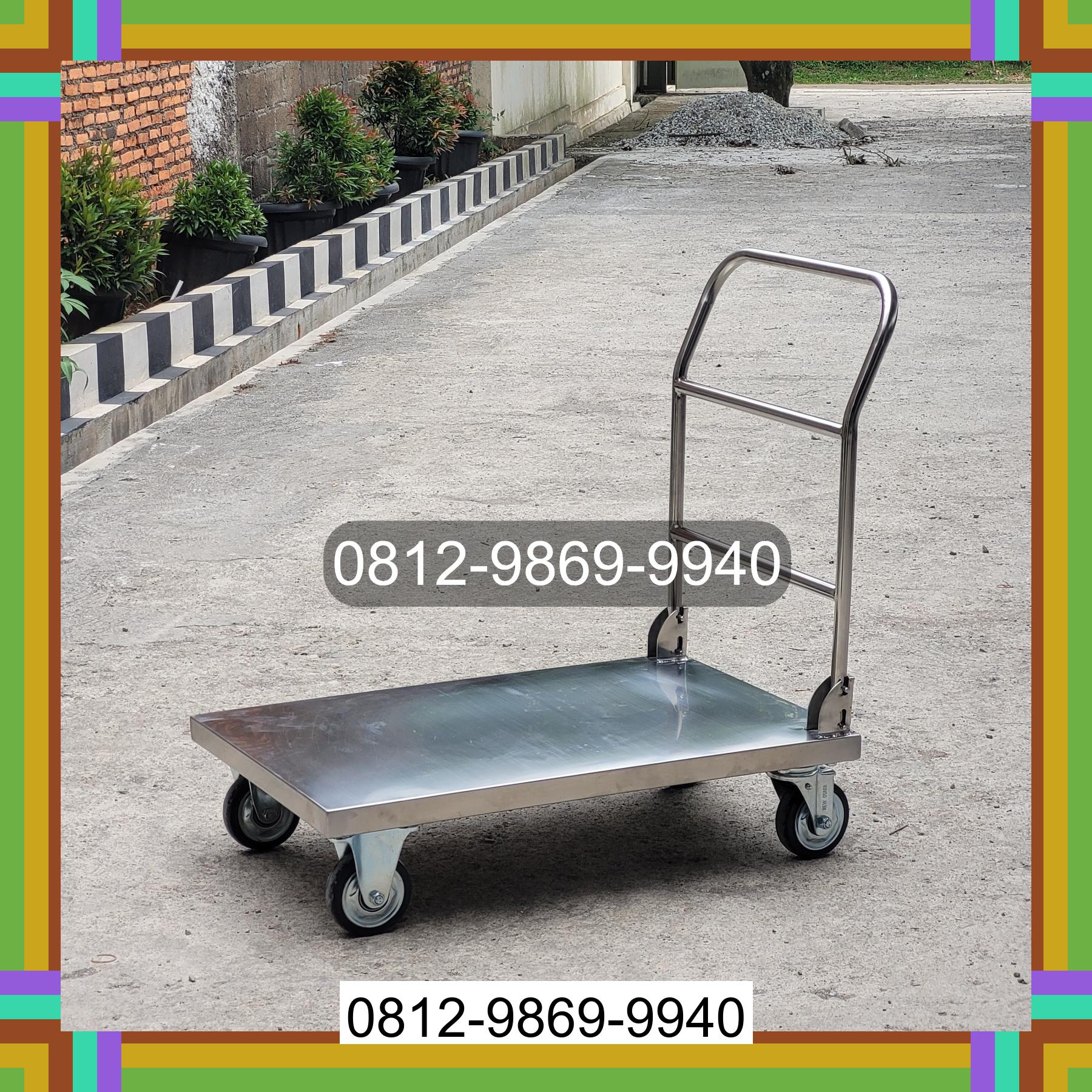 0812-9869-9940 Diskon Besar, Jual Handtruck Hand Truck 500 kgg & 300 kg | Troli Barang | Troli lipat | Troli angkut Sitio-Tio
