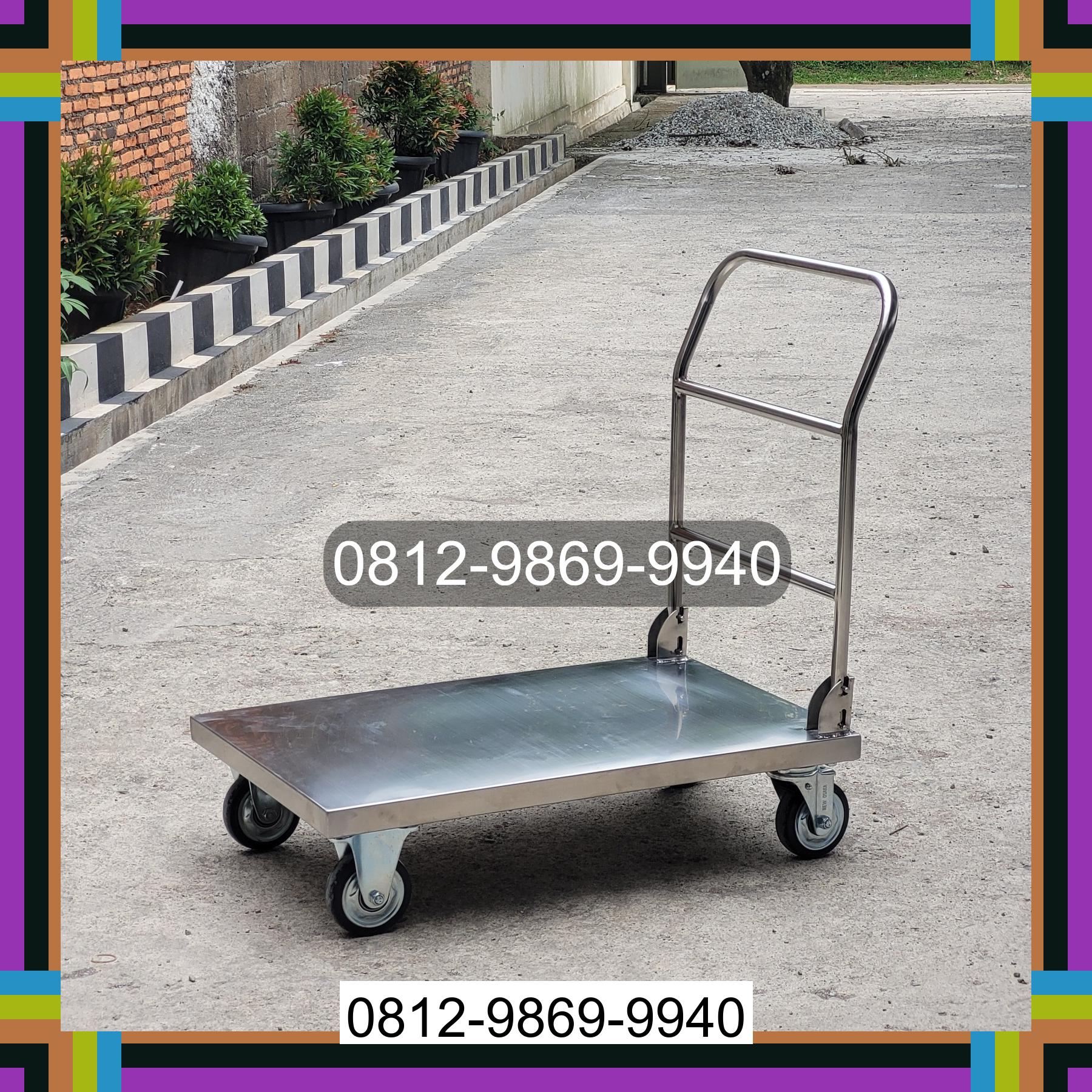 0812-9869-9940 Diskon Besar, Jual Handtruck Hand Truck 500 kgg & 300 kg | Troli Barang | Troli lipat | Troli angkut Sukamerindu
