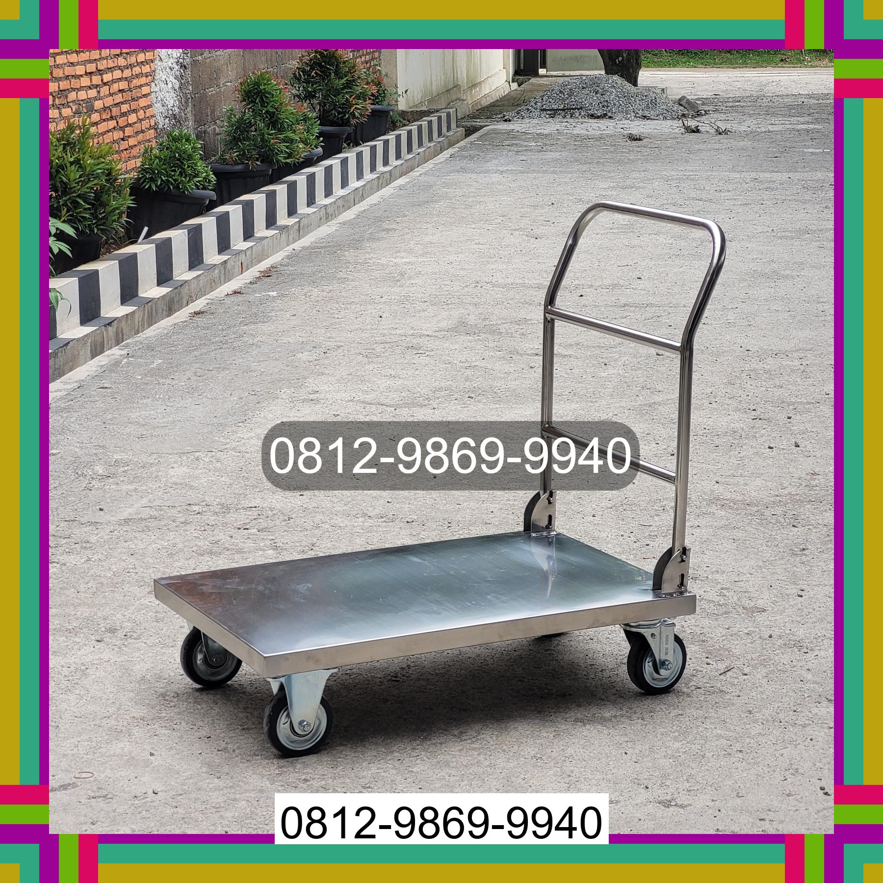 0812-9869-9940 Diskon Besar, Jual Handtruck Hand Truck 500 kgg & 300 kg | Troli Barang | Troli lipat | Troli angkut Sumbul