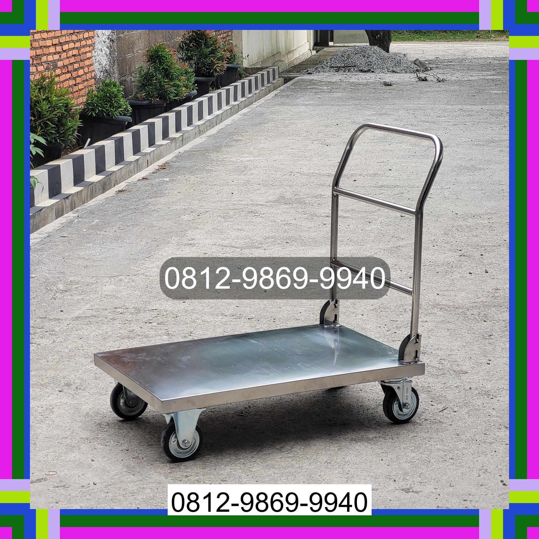 0812-9869-9940 Diskon Besar, Jual Handtruck Hand Truck 500 kgg & 300 kg | Troli Barang | Troli lipat | Troli angkut Tajur Halang