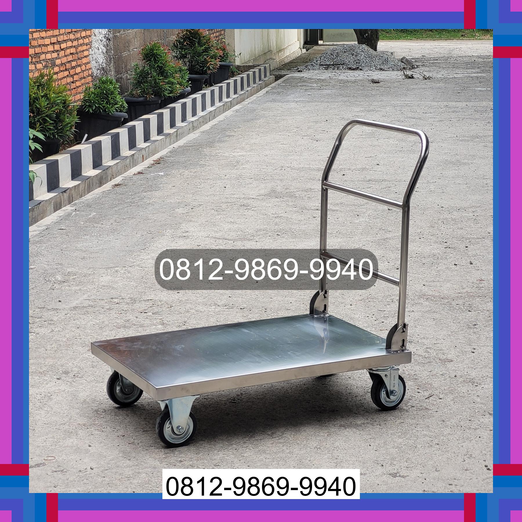 0812-9869-9940 Diskon Besar, Jual Handtruck Hand Truck 500 kgg & 300 kg | Troli Barang | Troli lipat | Troli angkut Tampahan