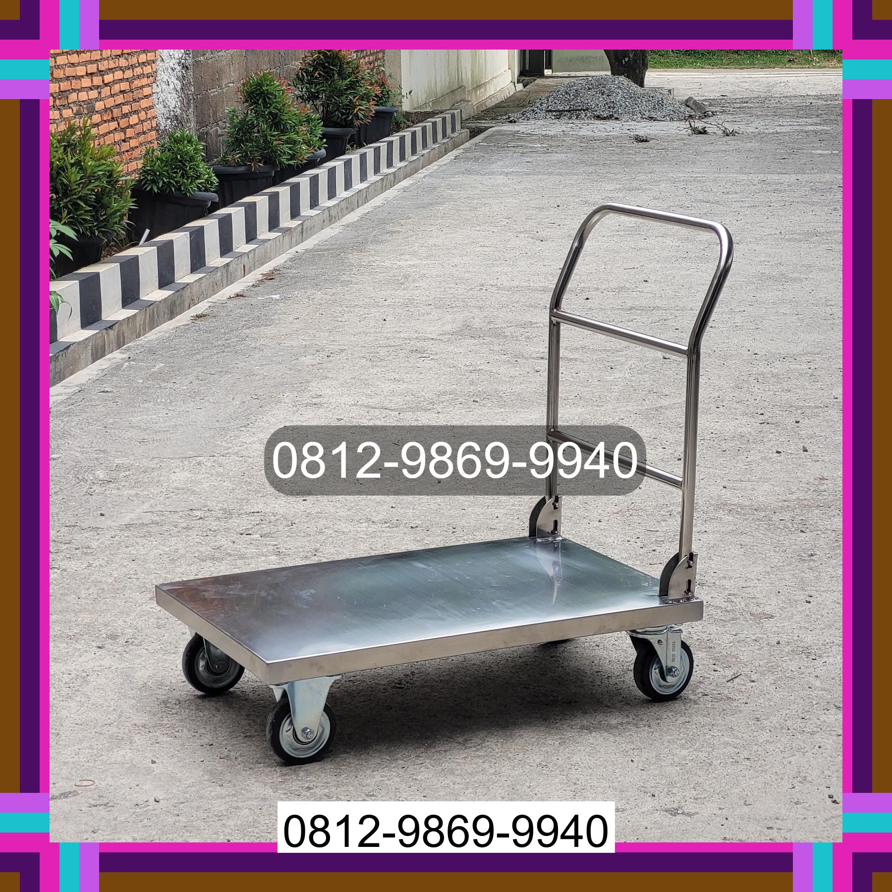 0812-9869-9940 Diskon Besar, Jual Handtruck Hand Truck 500 kgg & 300 kg | Troli Barang | Troli lipat | Troli angkut Tapian Dolok