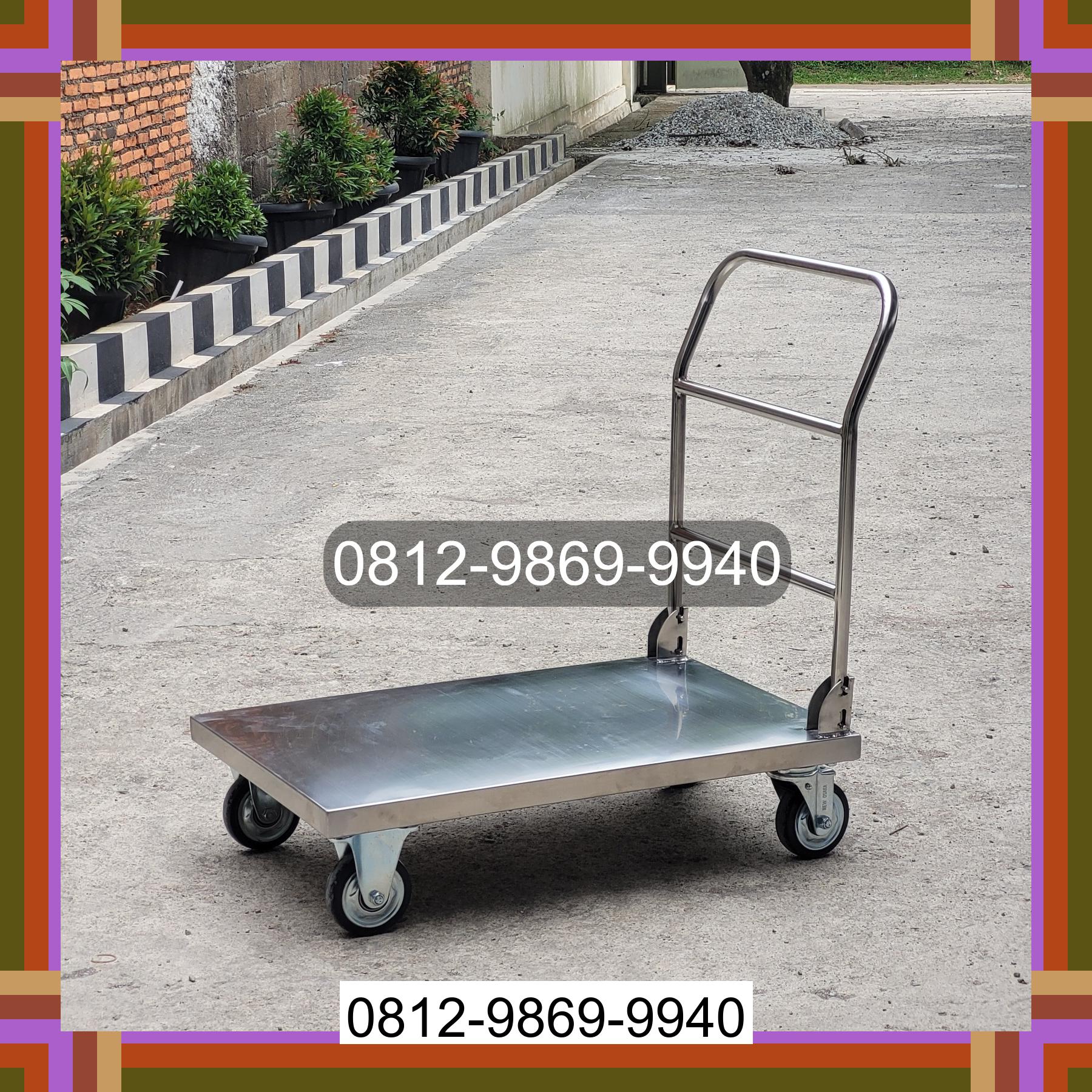 0812-9869-9940 Diskon Besar, Jual Handtruck Hand Truck 500 kgg & 300 kg | Troli Barang | Troli lipat | Troli angkut Temanggung