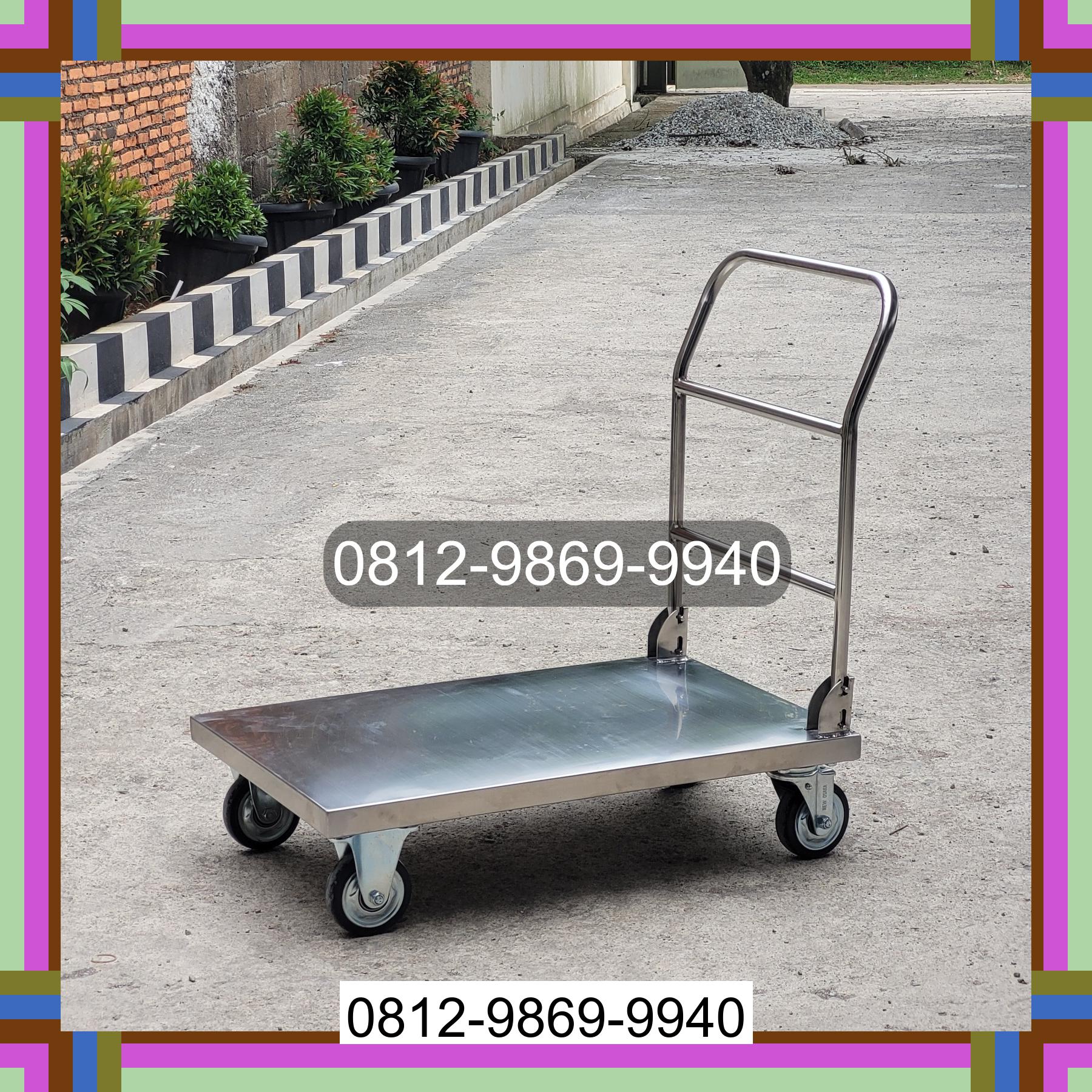 0812-9869-9940 Diskon Besar, Jual Handtruck Hand Truck 500 kgg & 300 kg | Troli Barang | Troli lipat | Troli angkut Tiom