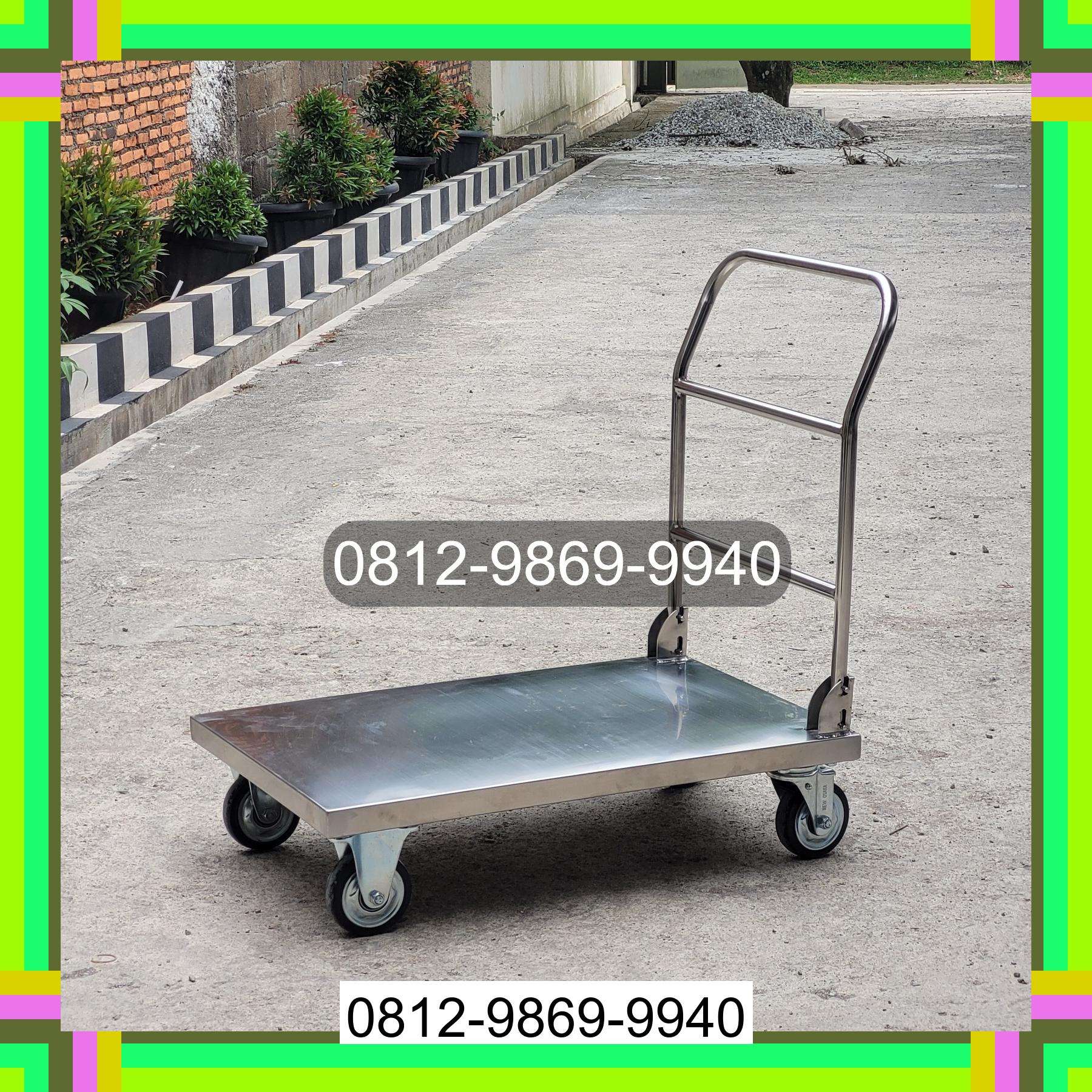 0812-9869-9940 Diskon Besar, Jual Handtruck Hand Truck 500 kgg & 300 kg | Troli Barang | Troli lipat | Troli angkut Uluidanotae