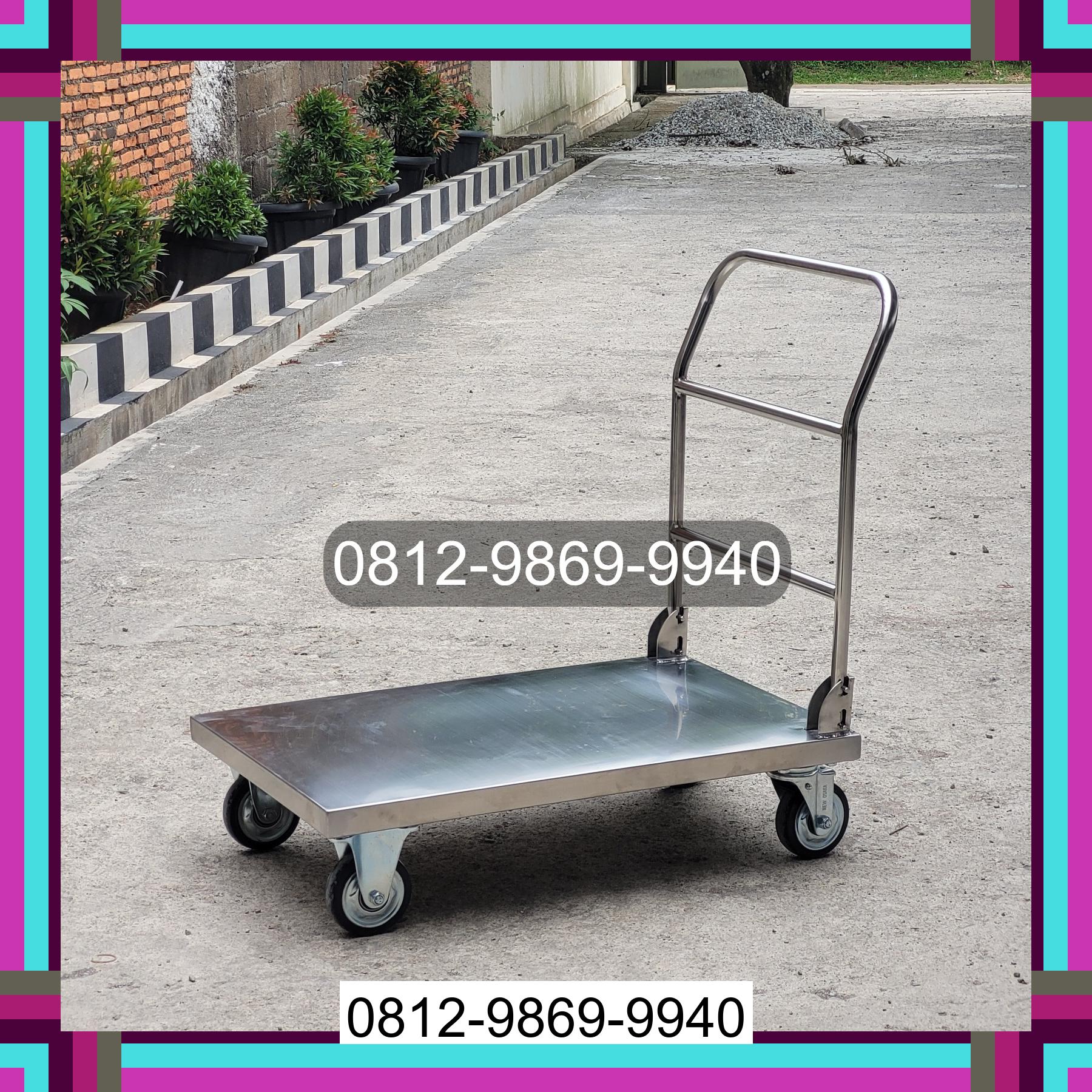 0812-9869-9940 Diskon Besar, Jual Handtruck Hand Truck 500 kgg & 300 kg | Trolley Barang | Trolley lipat | Trolley angkut Balen