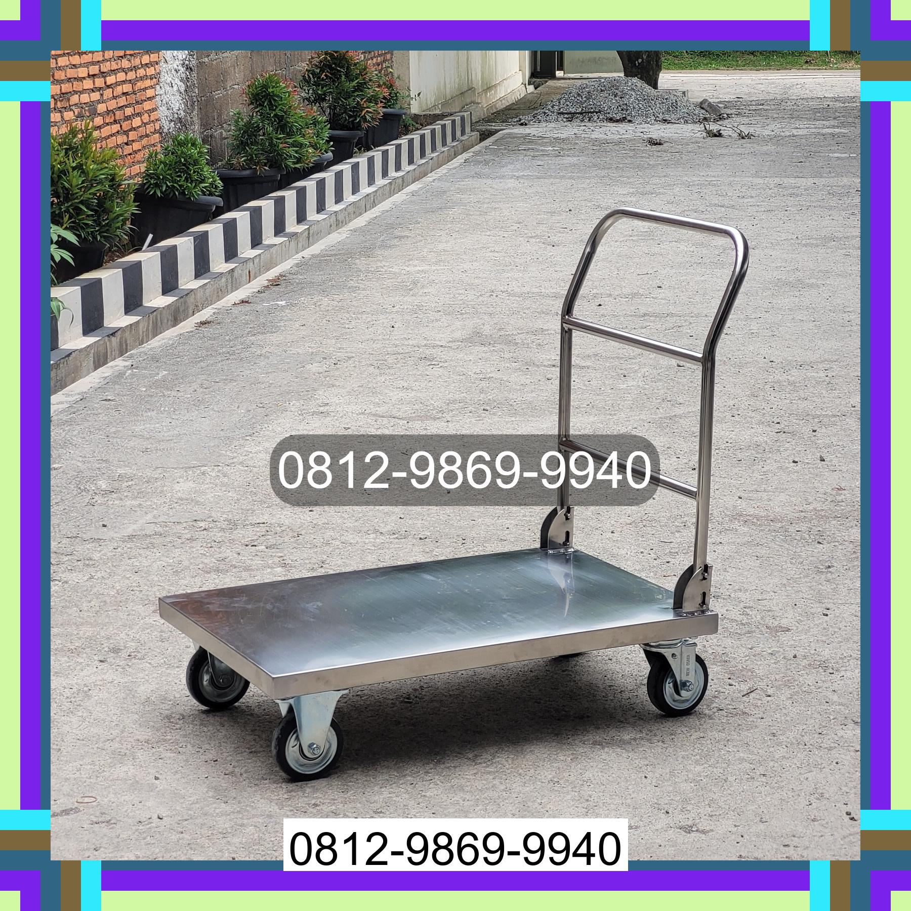 0812-9869-9940 Diskon Besar, Jual Handtruck Hand Truck 500 kgg & 300 kg | Trolley Barang | Trolley lipat | Trolley angkut Huta Raja Tinggi