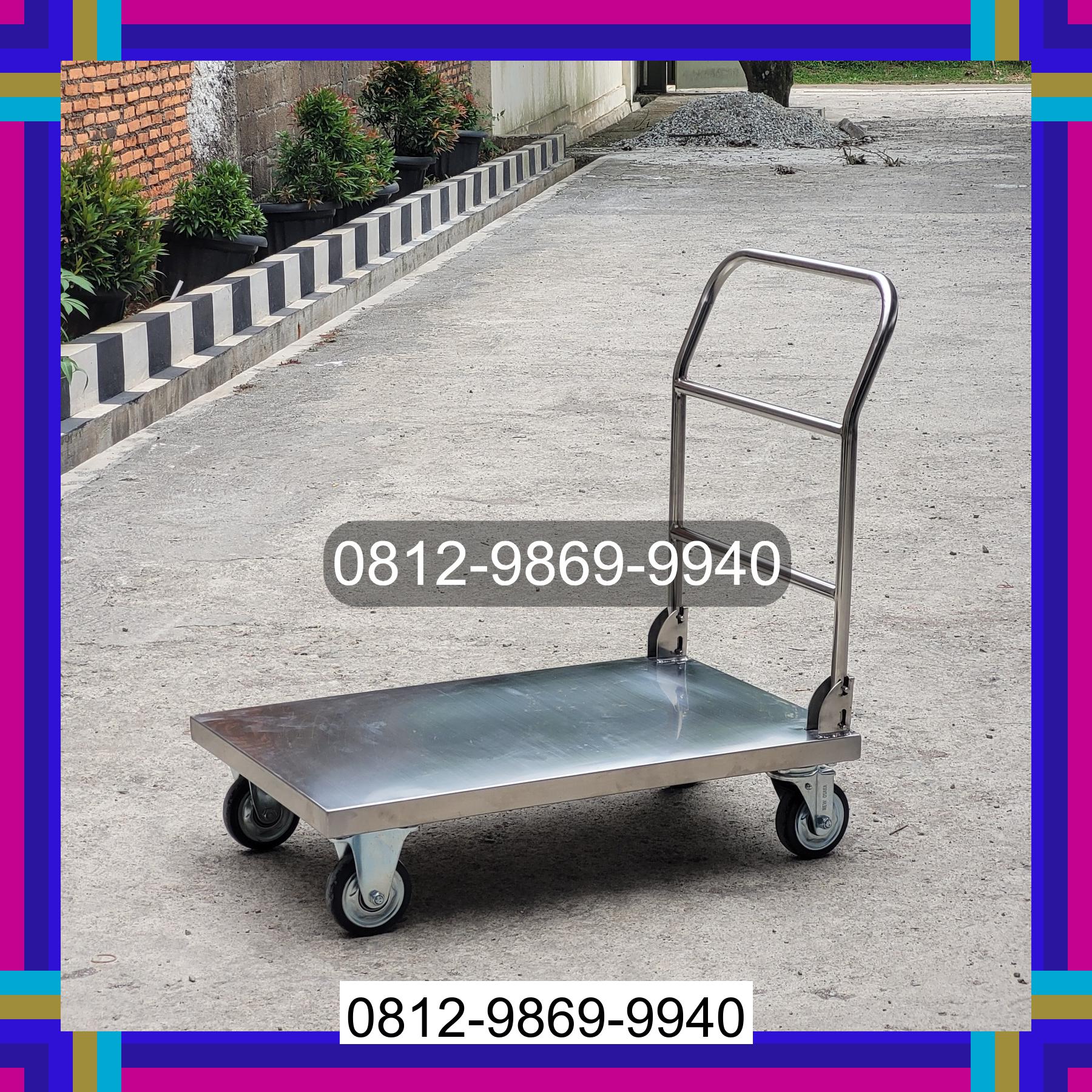 0812-9869-9940 Diskon Besar, Jual Handtruck Hand Truck 500 kgg & 300 kg | Trolley Barang | Trolley lipat | Trolley angkut Minahasa Utara