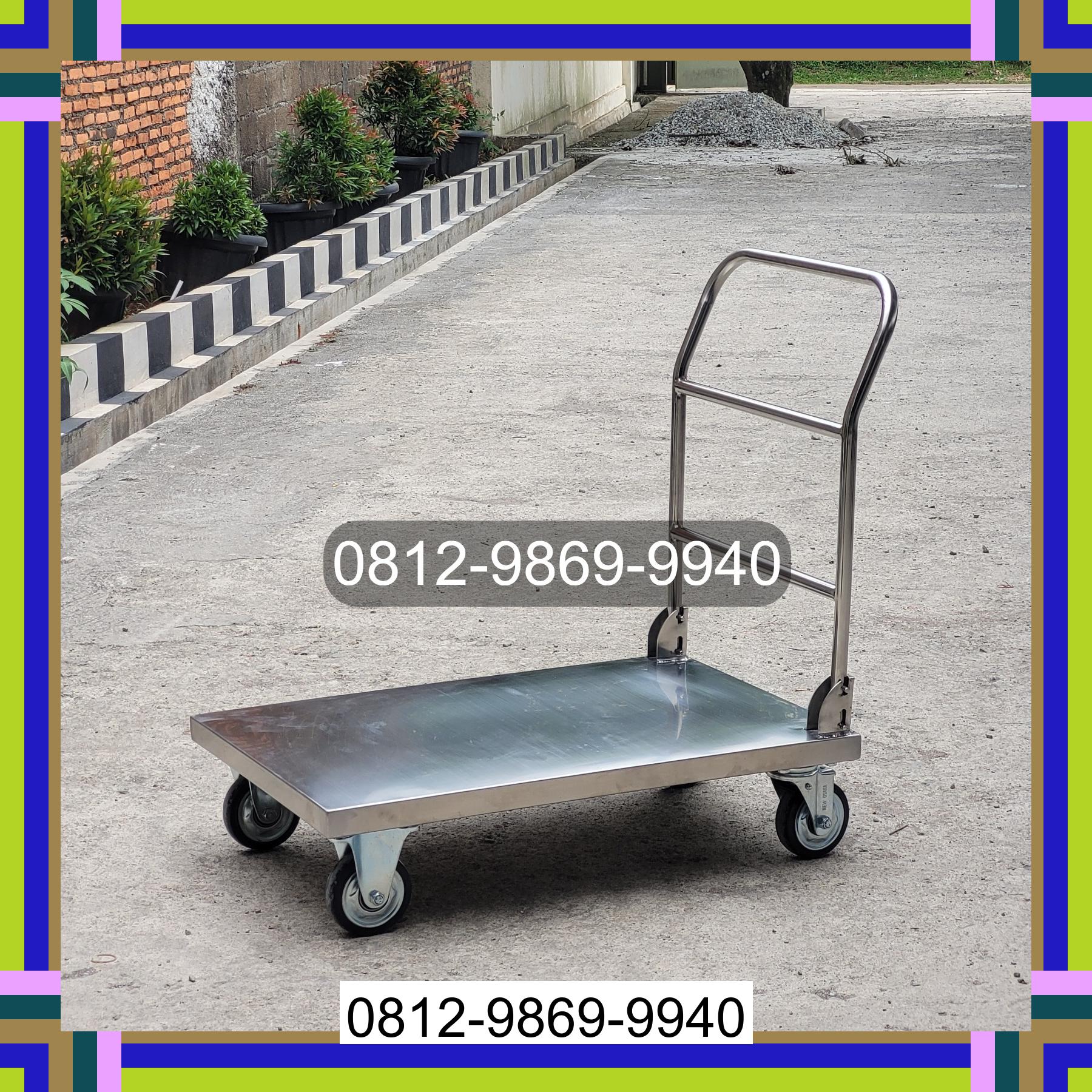 0812-9869-9940 Diskon Besar, Jual Handtruck Hand Truck 500 kgg & 300 kg | Trolley Barang | Trolley lipat | Trolley angkut Patampanua