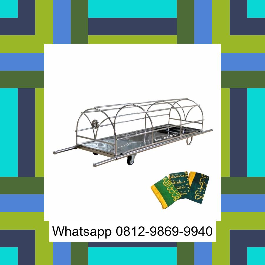 0812-9869-9940 Diskon Besar, Jual Keranda Mayat / Keranda Jenazah / Kurung batang stainless Badung