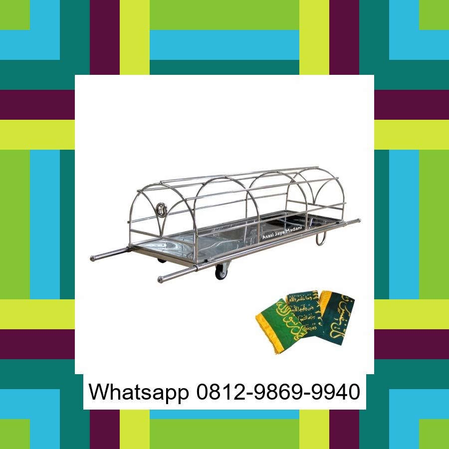 0812-9869-9940 Diskon Besar, Jual Keranda Mayat / Keranda Jenazah / Kurung batang stainless Balige