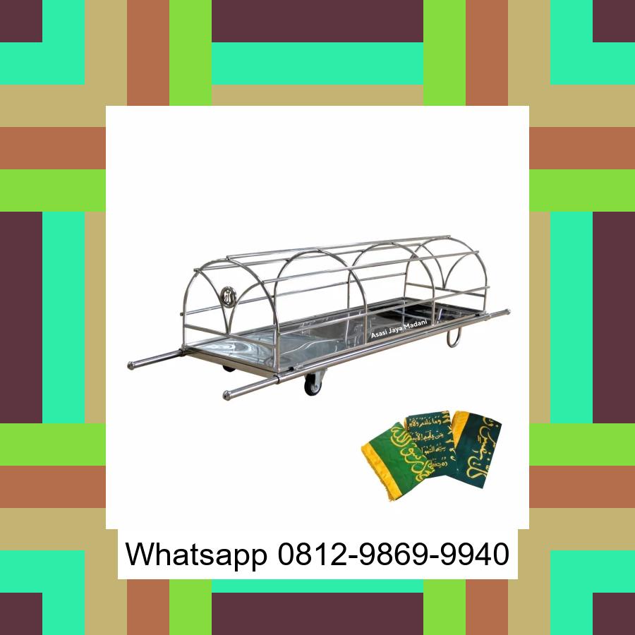 0812-9869-9940 Diskon Besar, Jual Keranda Mayat / Keranda Jenazah / Kurung batang stainless Banyuwangi