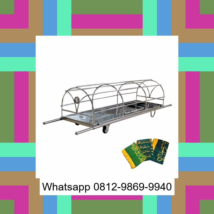 0812-9869-9940 Diskon Besar, Jual Keranda Mayat / Keranda Jenazah / Kurung batang stainless Bone Bolango
