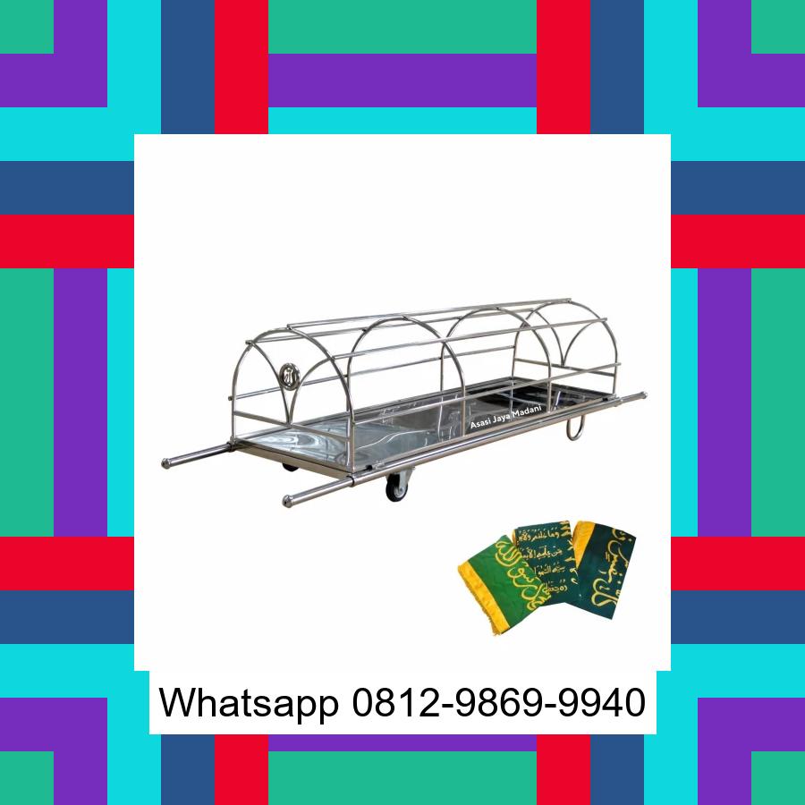 0812-9869-9940 Diskon Besar, Jual Keranda Mayat / Keranda Jenazah / Kurung batang stainless Bungo
