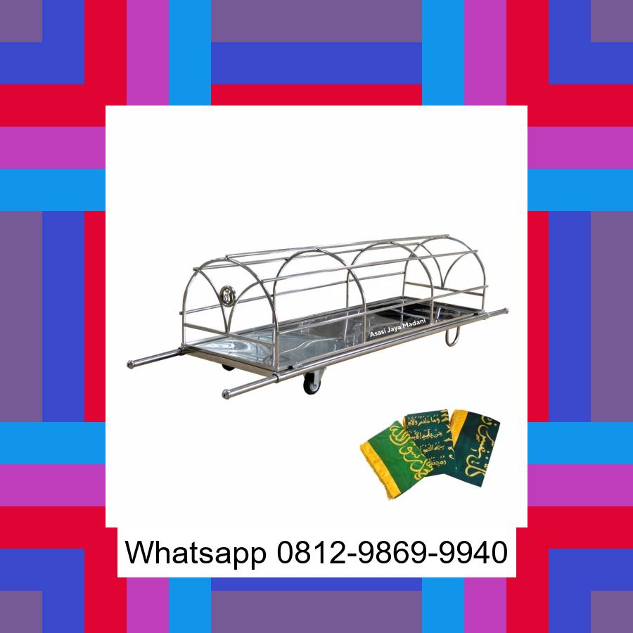 0812-9869-9940 Diskon Besar, Jual Keranda Mayat / Keranda Jenazah / Kurung batang stainless Cisata