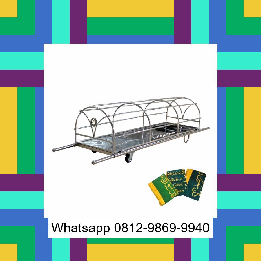 0812-9869-9940 Diskon Besar, Jual Keranda Mayat / Keranda Jenazah / Kurung batang stainless Geureudong Pase