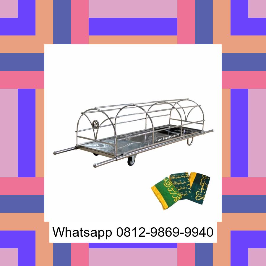 0812-9869-9940 Diskon Besar, Jual Keranda Mayat / Keranda Jenazah / Kurung batang stainless Gresik