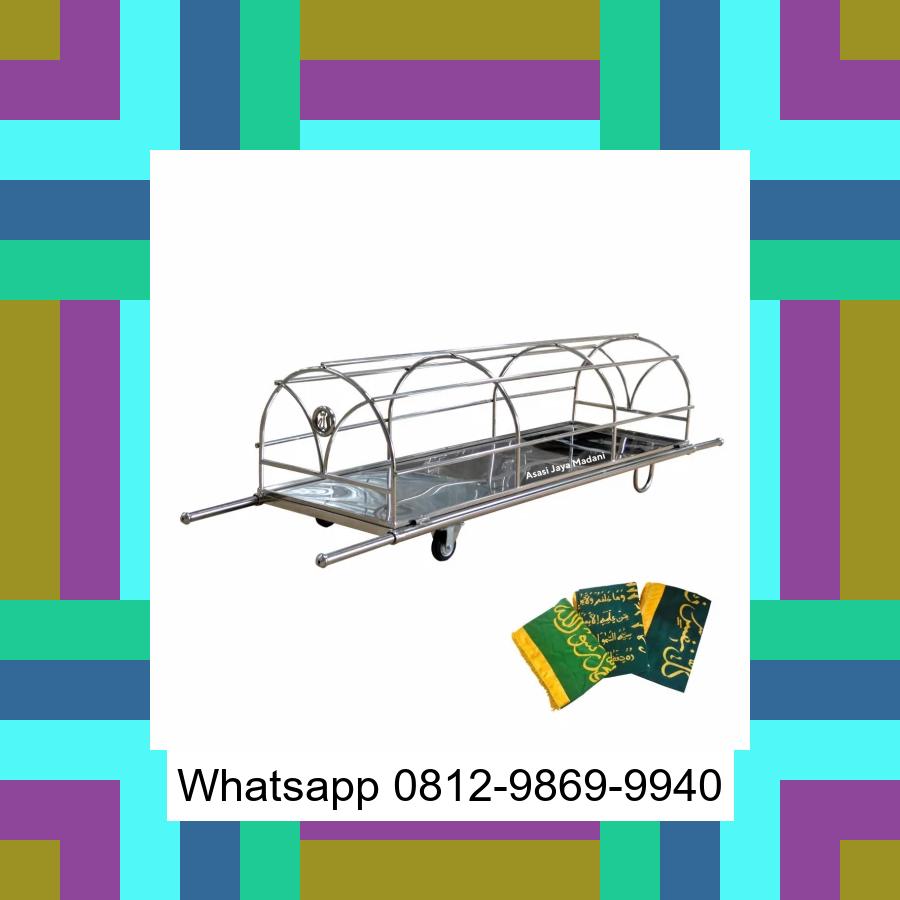0812-9869-9940 Diskon Besar, Jual Keranda Mayat / Keranda Jenazah / Kurung batang stainless Jombang