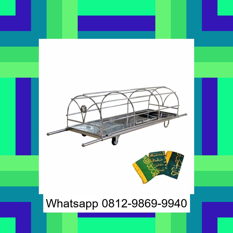 0812-9869-9940 Diskon Besar, Jual Keranda Mayat / Keranda Jenazah / Kurung batang stainless Kepahiang