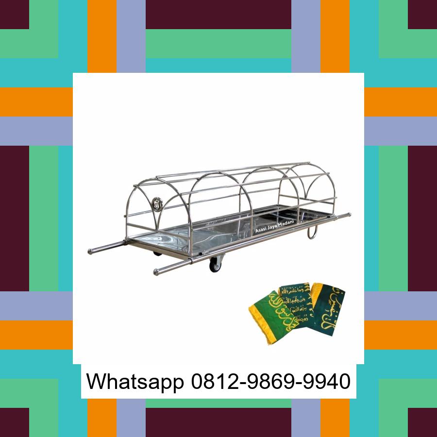 0812-9869-9940 Diskon Besar, Jual Keranda Mayat / Keranda Jenazah / Kurung batang stainless Kerinci