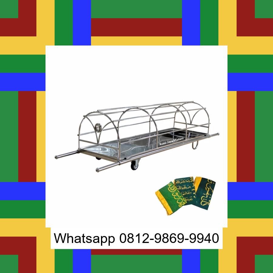 0812-9869-9940 Diskon Besar, Jual Keranda Mayat / Keranda Jenazah / Kurung batang stainless Lebak