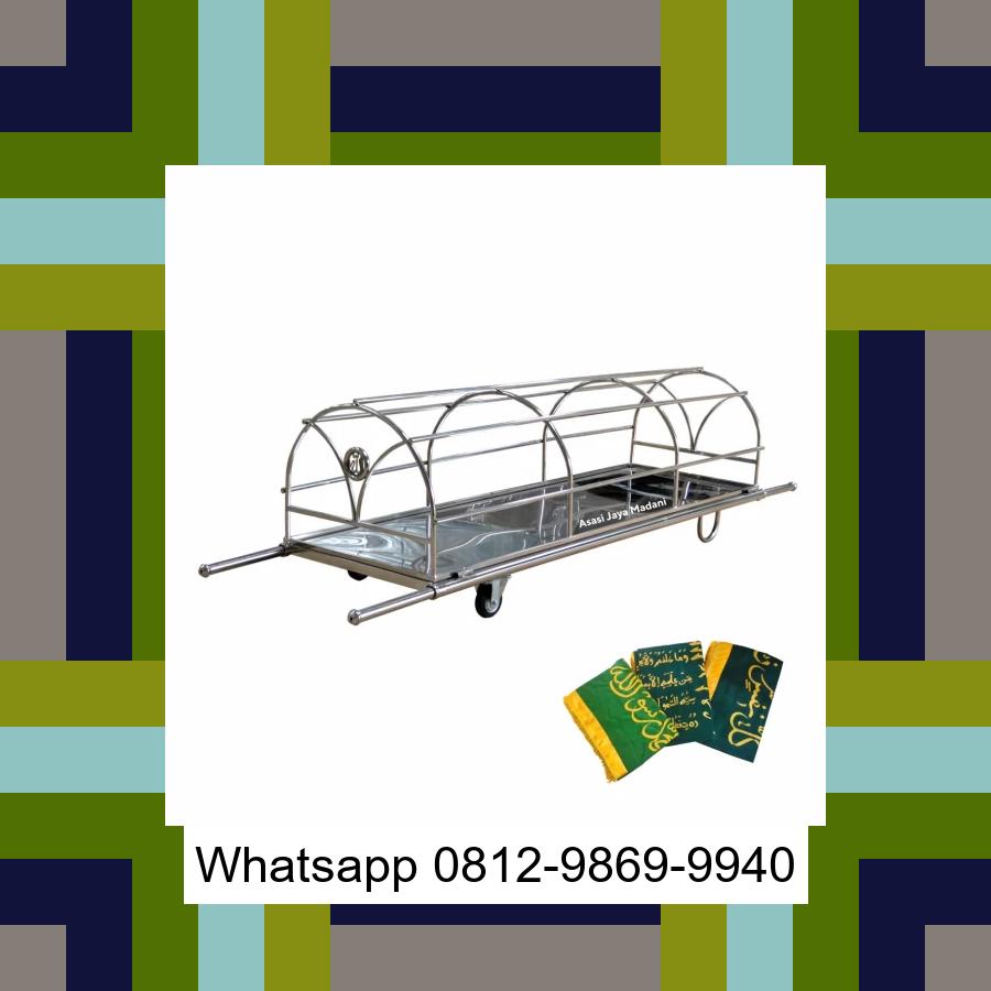 0812-9869-9940 Diskon Besar, Jual Keranda Mayat / Keranda Jenazah / Kurung batang stainless Mattirosompe