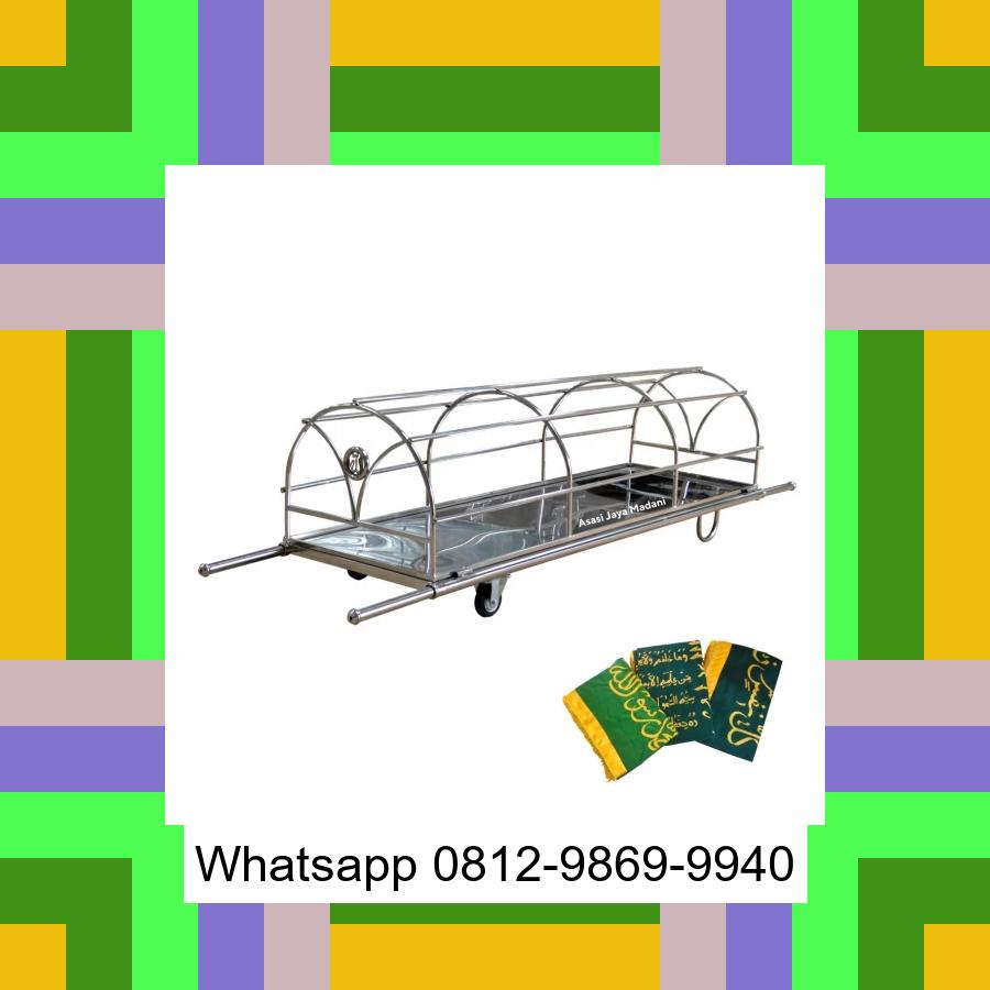 0812-9869-9940 Diskon Besar, Jual Keranda Mayat / Keranda Jenazah / Kurung batang stainless Merangin