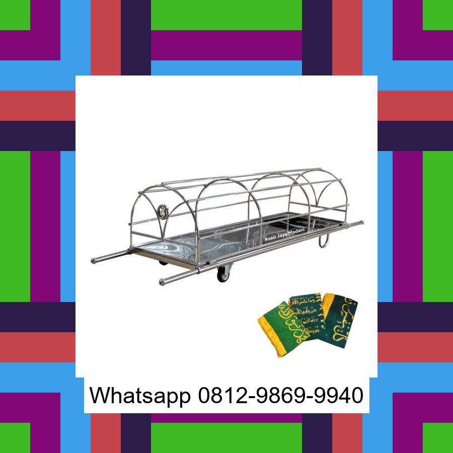 0812-9869-9940 Diskon Besar, Jual Keranda Mayat / Keranda Jenazah / Kurung batang stainless Minahasa Utara