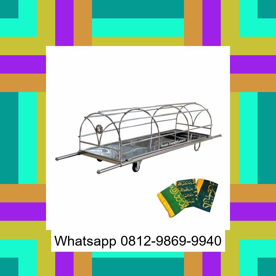 0812-9869-9940 Diskon Besar, Jual Keranda Mayat / Keranda Jenazah / Kurung batang stainless Naga Juang