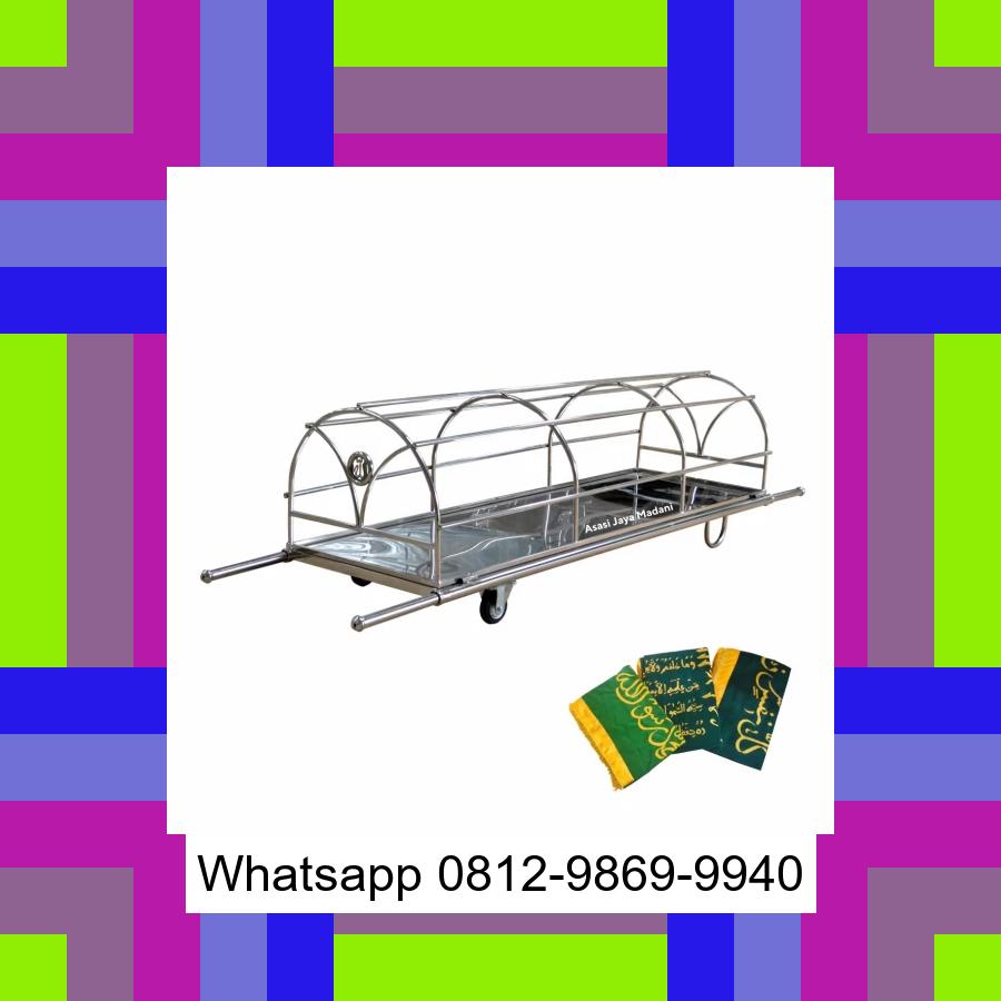 0812-9869-9940 Diskon Besar, Jual Keranda Mayat / Keranda Jenazah / Kurung batang stainless Nagan Raya
