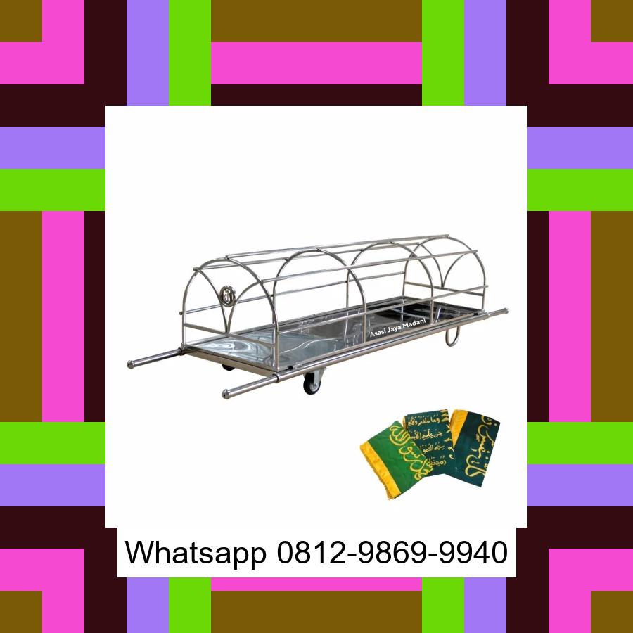 0812-9869-9940 Diskon Besar, Jual Keranda Mayat / Keranda Jenazah / Kurung batang stainless Ngawi
