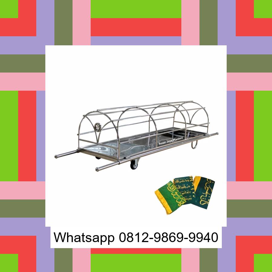 0812-9869-9940 Diskon Besar, Jual Keranda Mayat / Keranda Jenazah / Kurung batang stainless Probolinggo