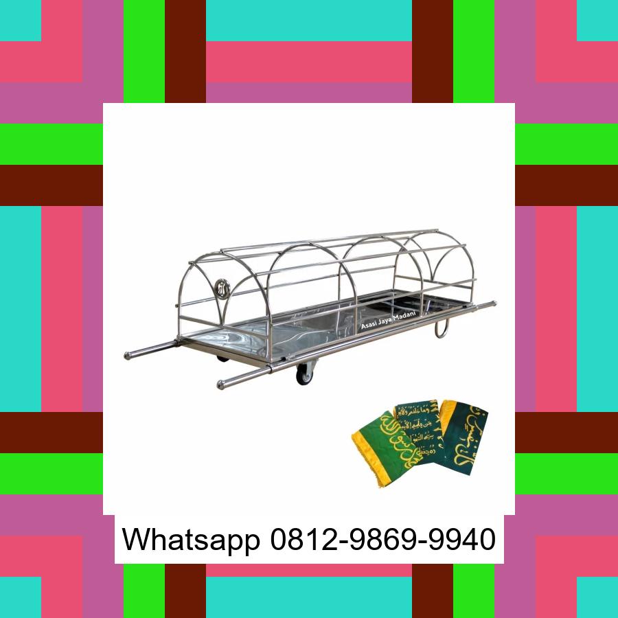 0812-9869-9940 Diskon Besar, Jual Keranda Mayat / Keranda Jenazah / Kurung batang stainless Pulau Merbau