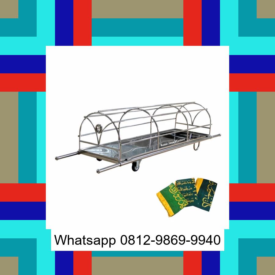 0812-9869-9940 Diskon Besar, Jual Keranda Mayat / Keranda Jenazah / Kurung batang stainless Sibolangit