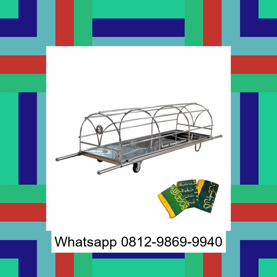 0812-9869-9940 Diskon Besar, Jual Keranda Mayat / Keranda Jenazah / Kurung batang stainless Sleman